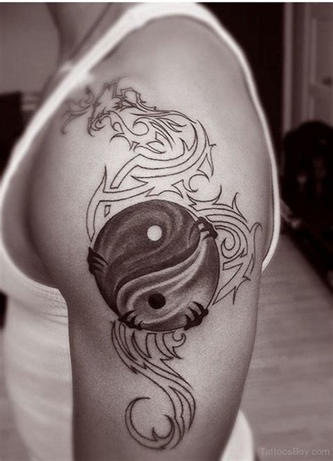 yin yang tattoo sleeve|yin yang symbol tattoo.